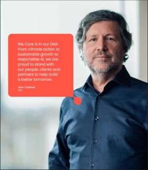 Raport de Sustenabilitate Endava 2025: Reducerea cu 7% a emisiilor indirecte şi o rată de participare de 94% la Endava University - printre principalele realizări